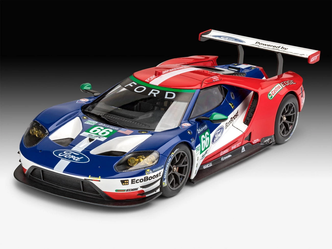 Revell 07041 Ford GT Le Mans 2017 - Rennsportmodell 1:24 Revell 07041 Ford GT Le Mans 2017 - Rennsportmodell 1:24
