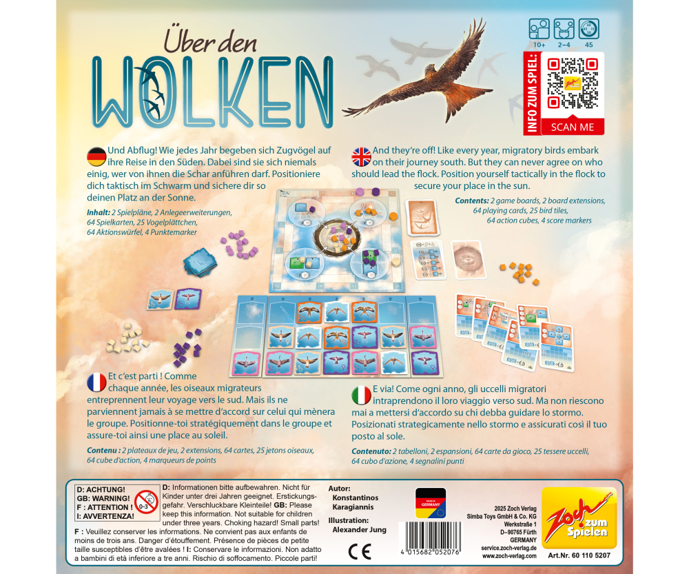 Zoch Über den Wolken