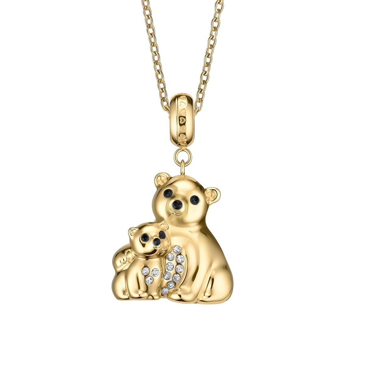Bering PolarBearMomSet-2 Kette, Damen, Polar Bär Mom Set 2, Gold Bering PolarBearMomSet-2 Kette, Damen, Polar Bär Mom Set 2, Gold