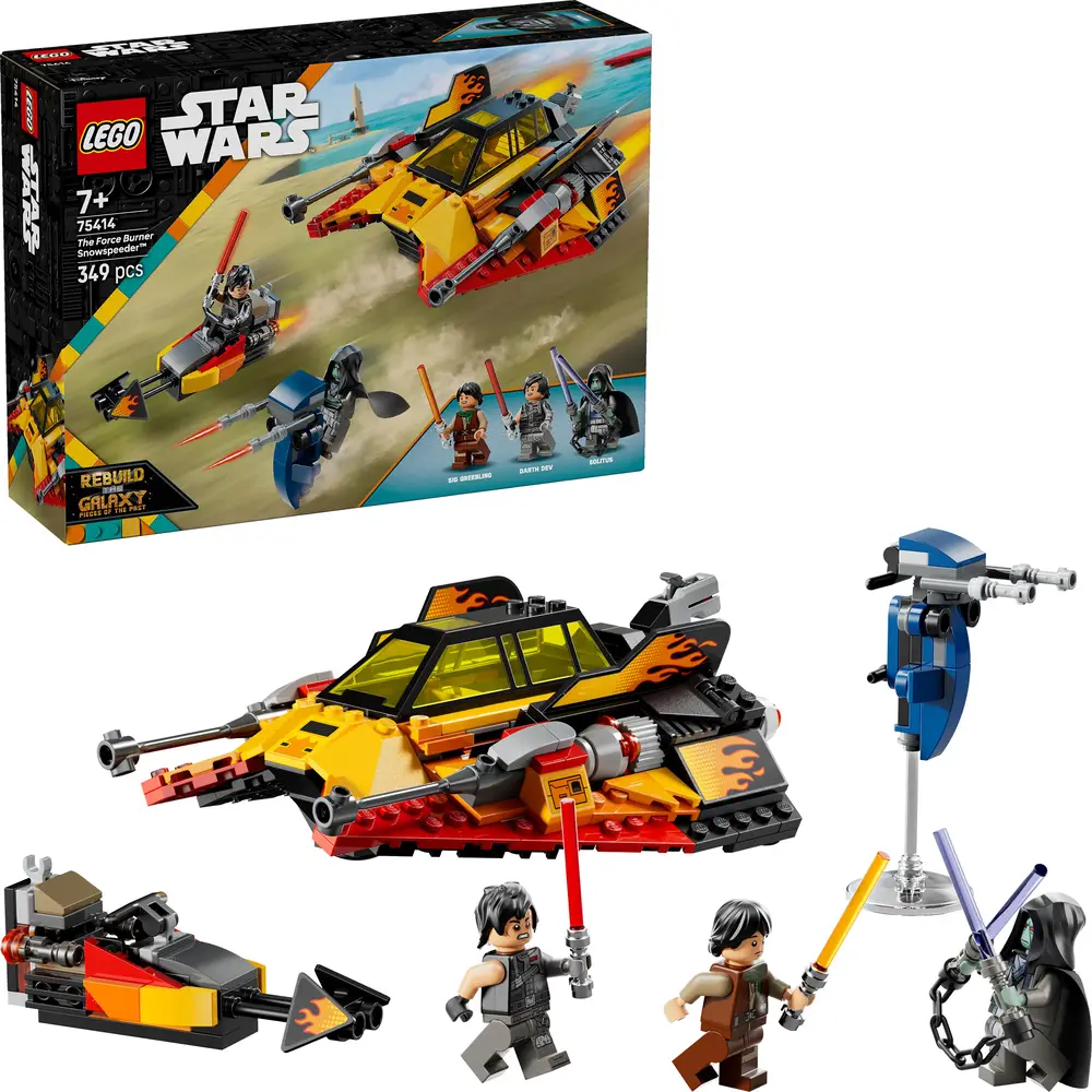 LEGO, Star, Wars, 75414, The, Force, Burner, Snowspeeder LEGO Star Wars 75414 The Force Burner Snowspeeder