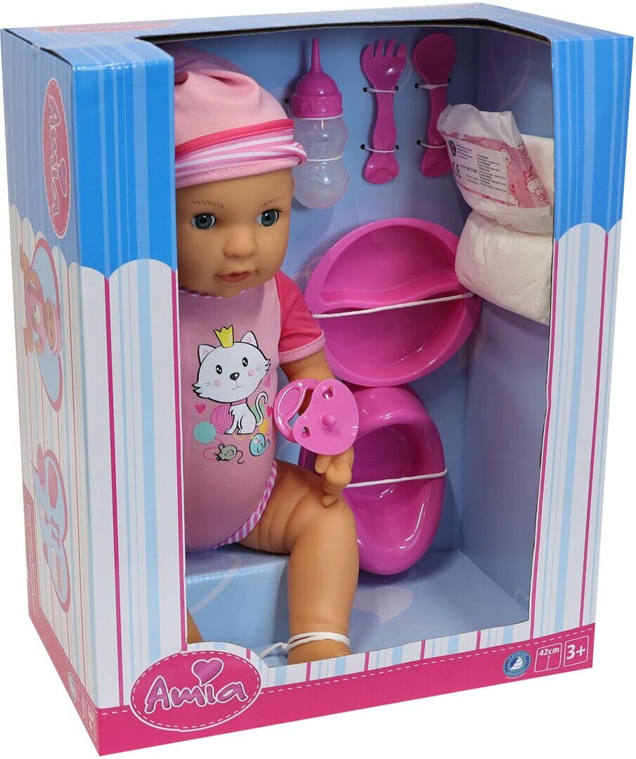 Aquabeads Babypuppe ''Mia'' mit Zubehör, 42cm Aquabeads, Babypuppe, ''Mia'', mit, Zubehör, 42cm, Puppe, Spielzeug, Person, Gesicht, Kopf