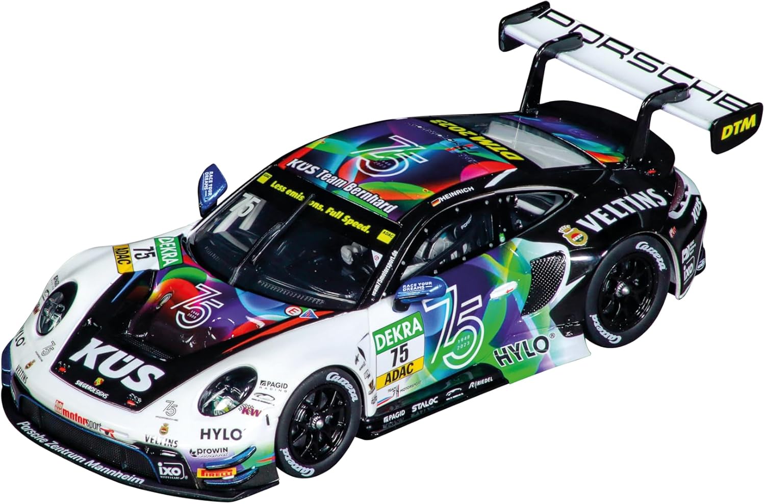 Carrera Porsche 911 GT3 R "Team Bernhard. No.75" Evolution Slotcar im Maßstab 1:32 20027764 Auto, Transport, Fahrzeug, Maschine, Rad