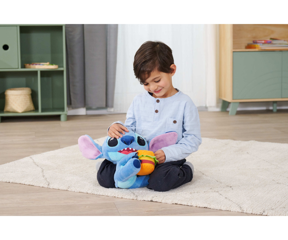 Disney Stitch mit Burger, 25cm Disney Stitch mit Burger, 25cm
