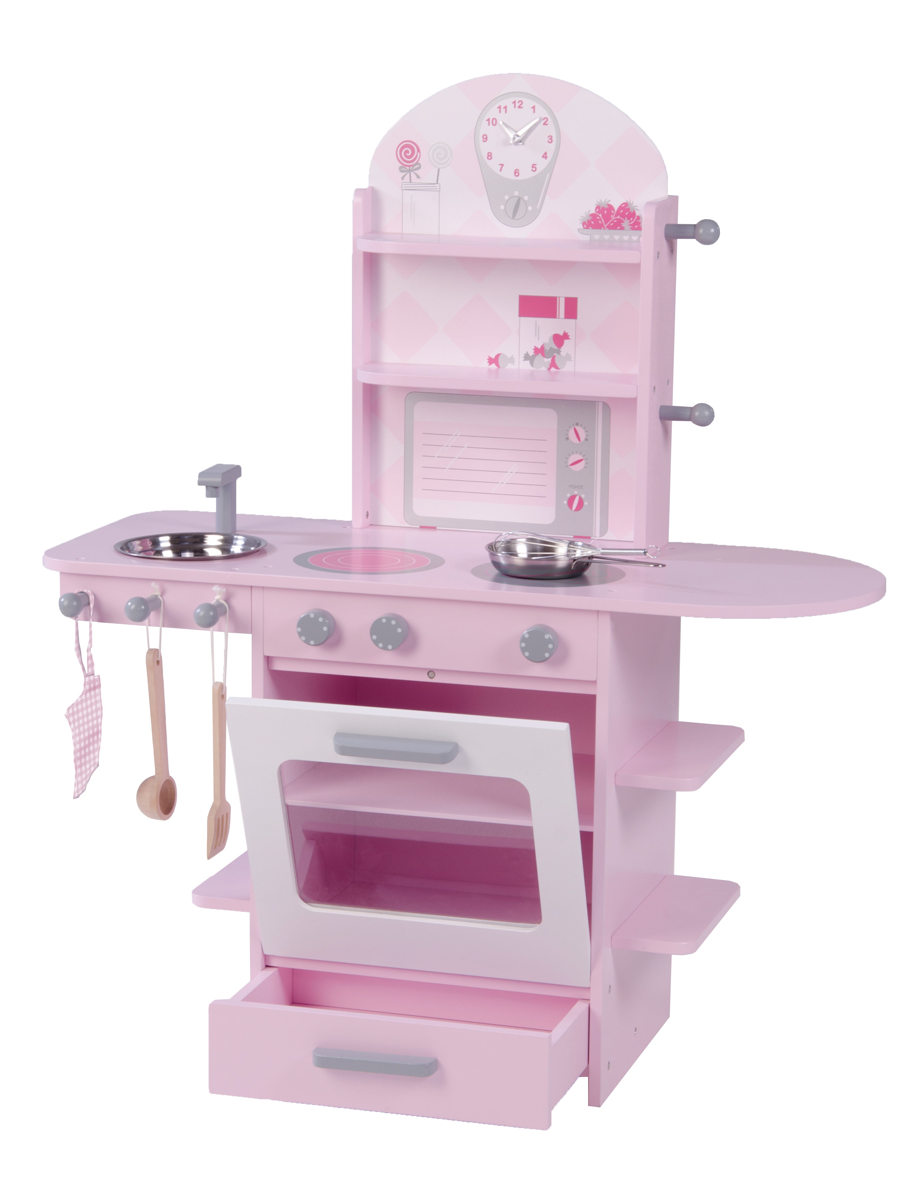 Roba 98928 Kinderküche rosa – Rollenspiel - Bild 3 Roba 98928 Kinderküche rosa – Rollenspiel - Produktbild 3
