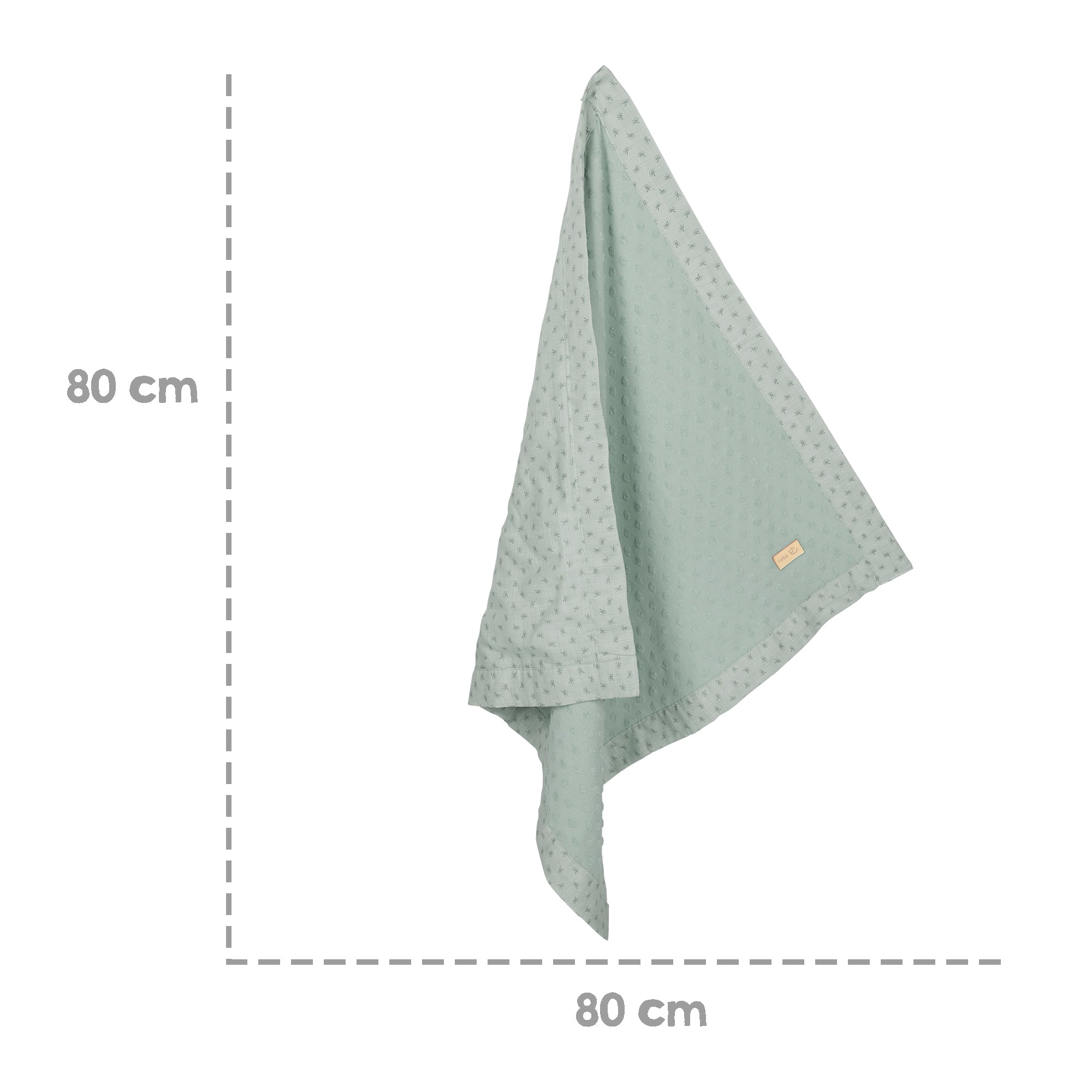 Roba 306111G240 Babydecke Lil Planet frosty green – Heim Textilien - Produktbild 5