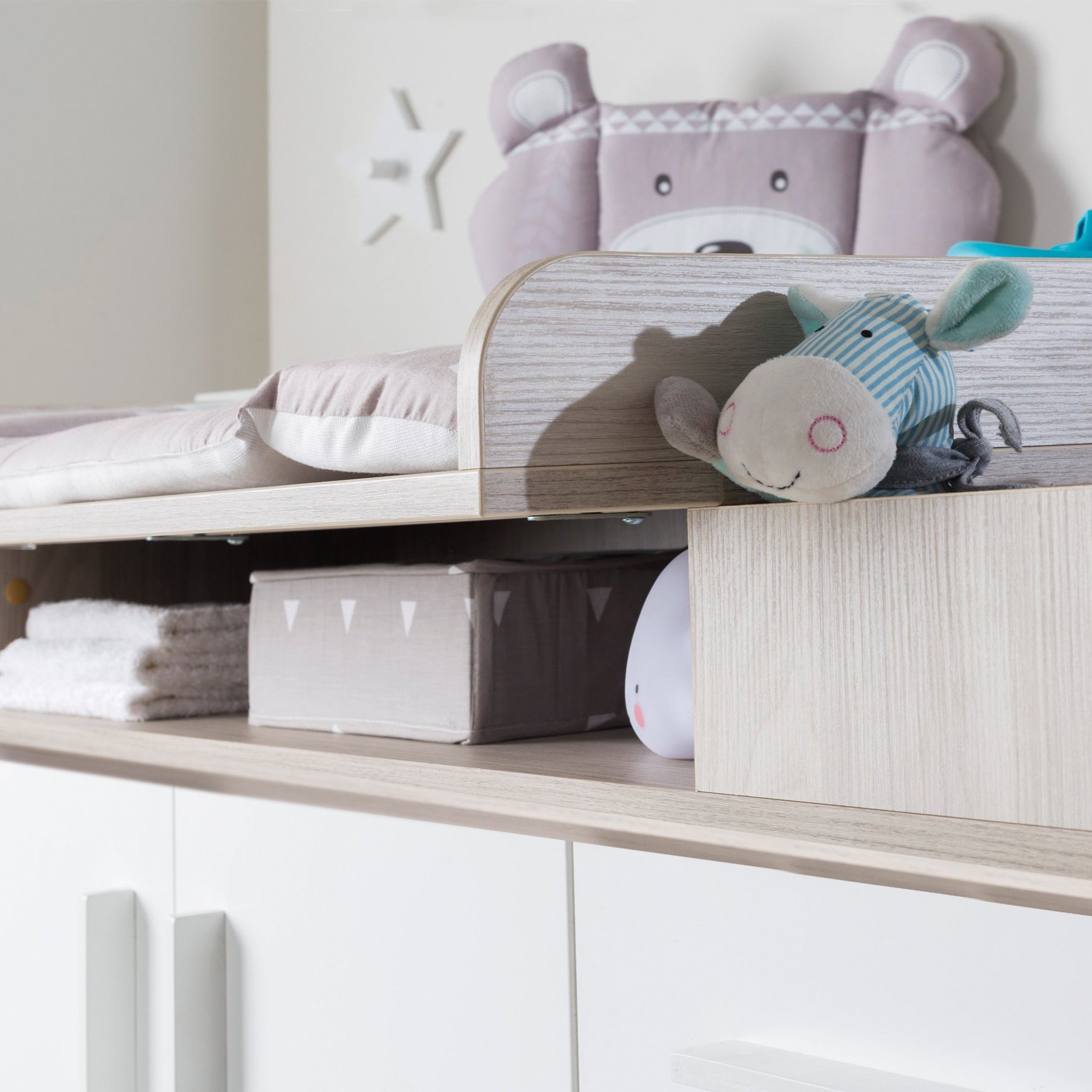 Roba 1731777 Wickelkommode Olaf weiß – Wickelkommode breit - Produktbild 7