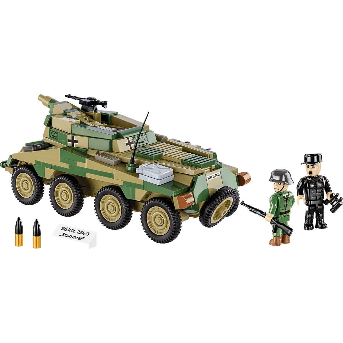 COBI 2288 - SDKFZ 234/3 Stummel SCALE 1:35 - Bild 6 COBI 2288 - SDKFZ 234/3 Stummel SCALE 1:35 - Bild 6