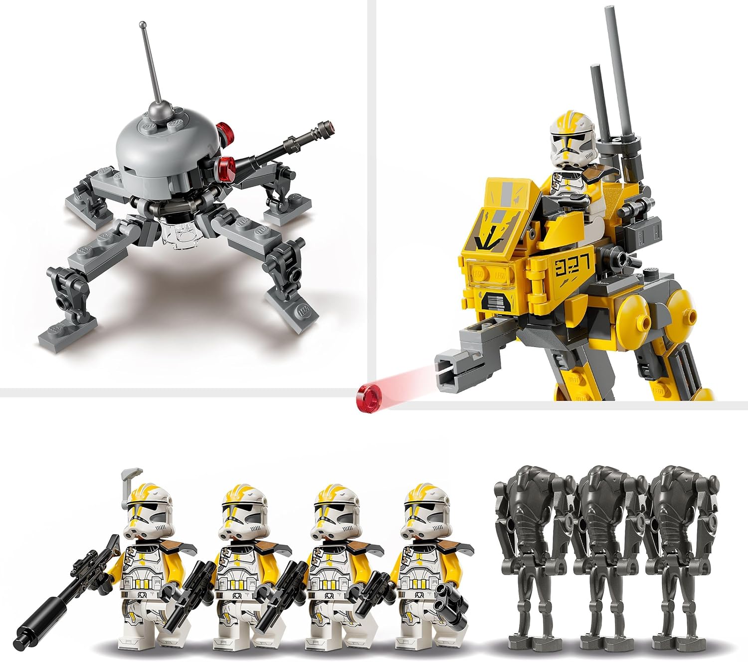 LEGO® Star Wars 75431 Klonsoldaten des 327. Sternenkorps Battle Pack LEGO® Star Wars 75431 Klonsoldaten des 327. Sternenkorps Battle Pack