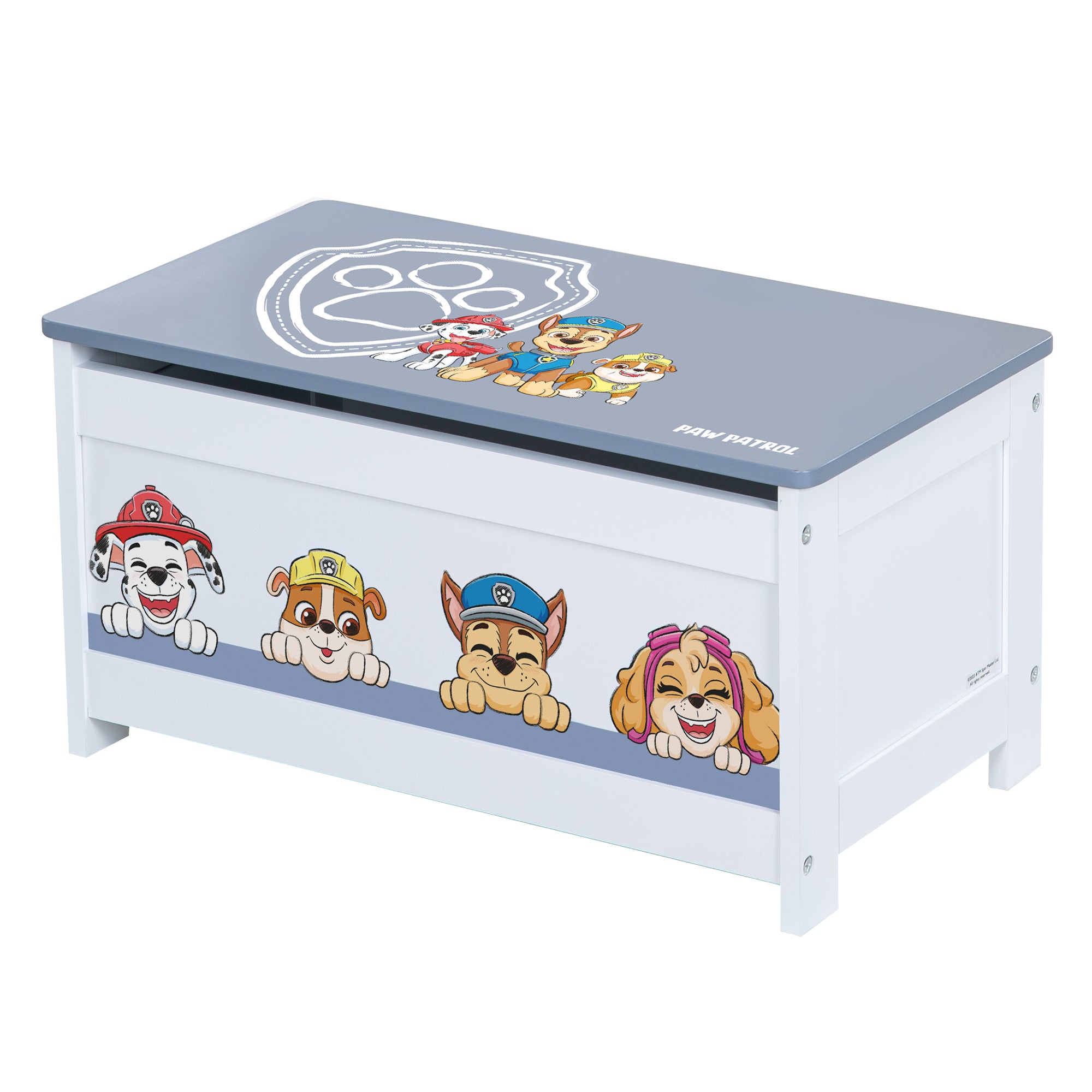 Roba 450518PW1 Spielzeugtruhe Paw Patrol weiß – Spielmöbel - Bild 1 Roba 450518PW1 Spielzeugtruhe Paw Patrol weiß – Spielmöbel - weiß - Spielmöbel - Produktbild 1