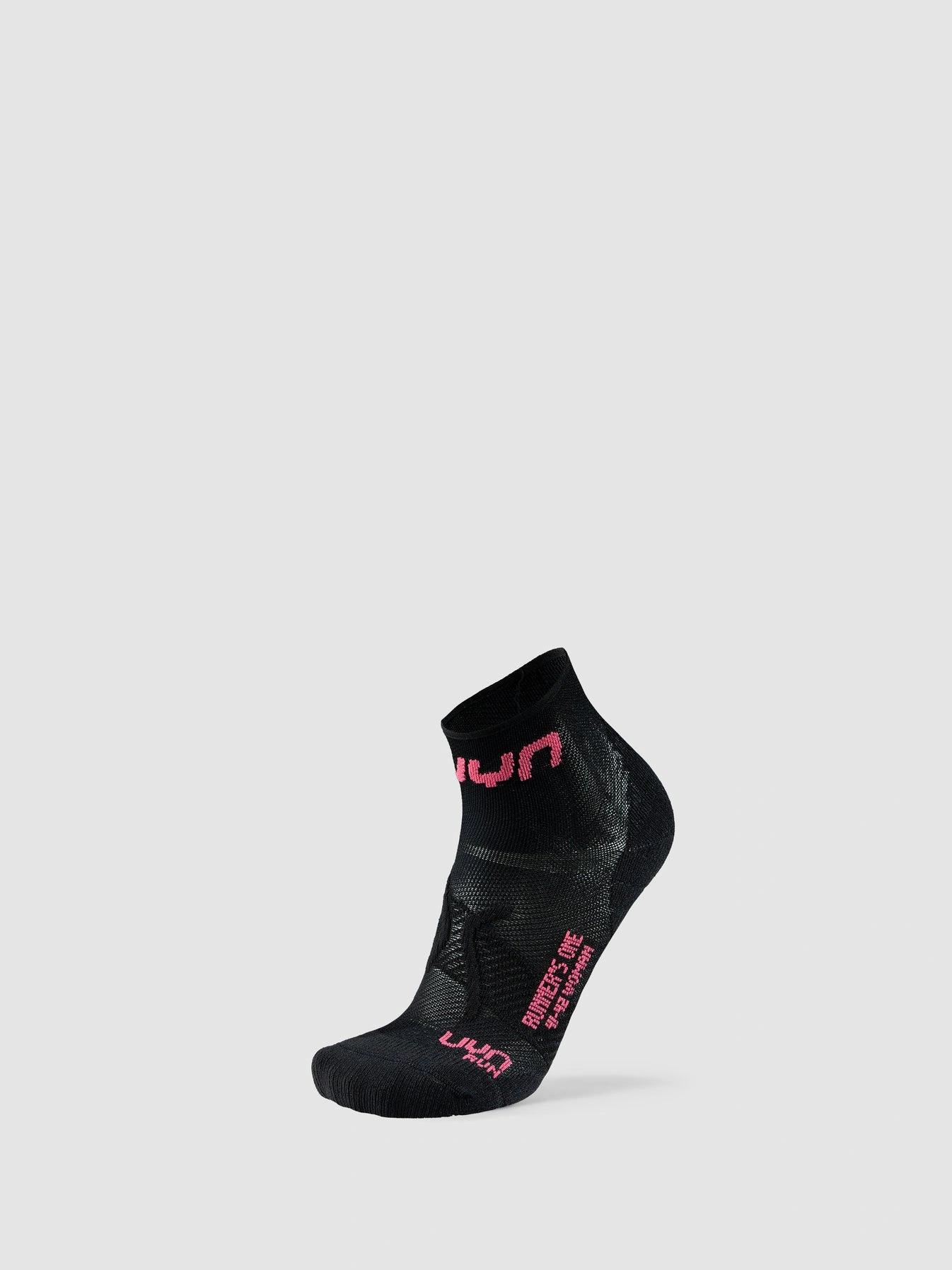 UYN Damen Laufsocken Runner's One Low Cut S100309B093 - Schwarz/Pink UYN Damen Laufsocken Runner's One Low Cut S100309B093 - Schwarz/Pink