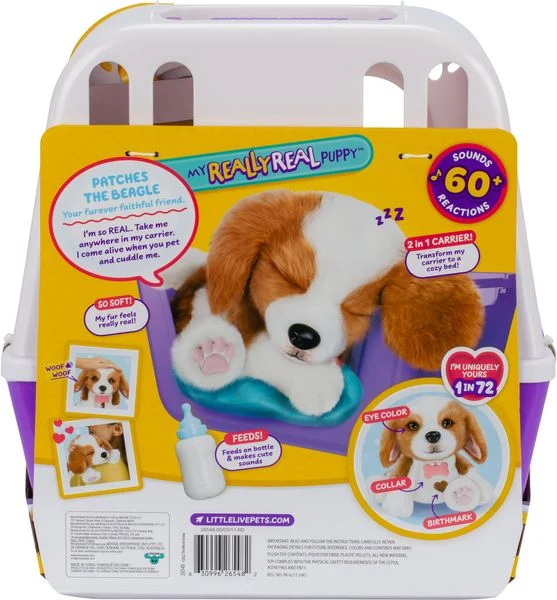 LITTLE LIVE PETS My Really Real Puppy - Patches