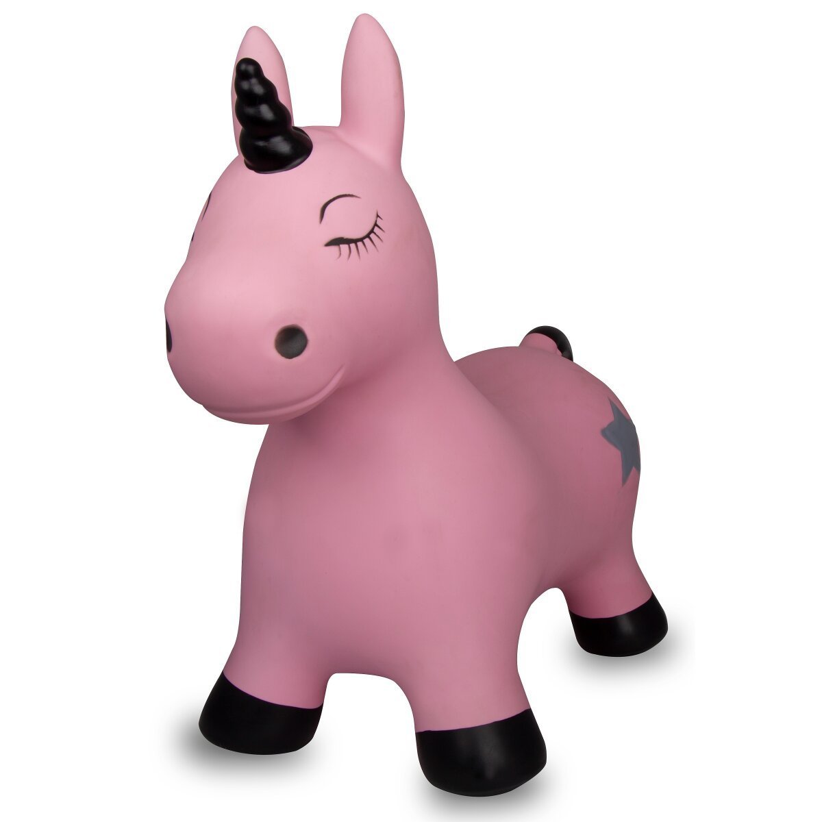 JAMARA Hüpftier Einhorn HoppyDoo pink mit Pumpe ab 12 Monaten