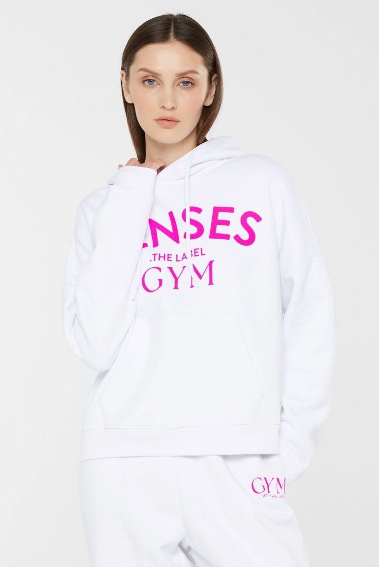 SENSES 2509365733 Hoodie SE: RENITY mit Print, Damen, Weiß SENSES 2509365733 Hoodie SE: RENITY mit Print, Damen, Weiß