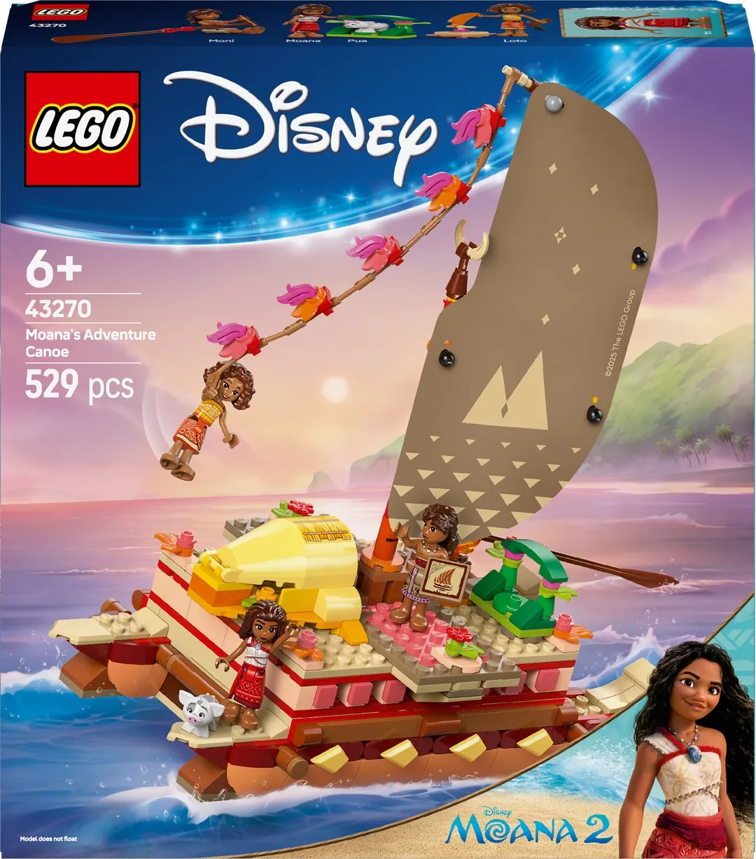 LEGO® Disney Prinzessin 43270 Vaianas Abenteuerfloß LEGO® Disney Prinzessin 43270 Vaianas Abenteuerfloß
