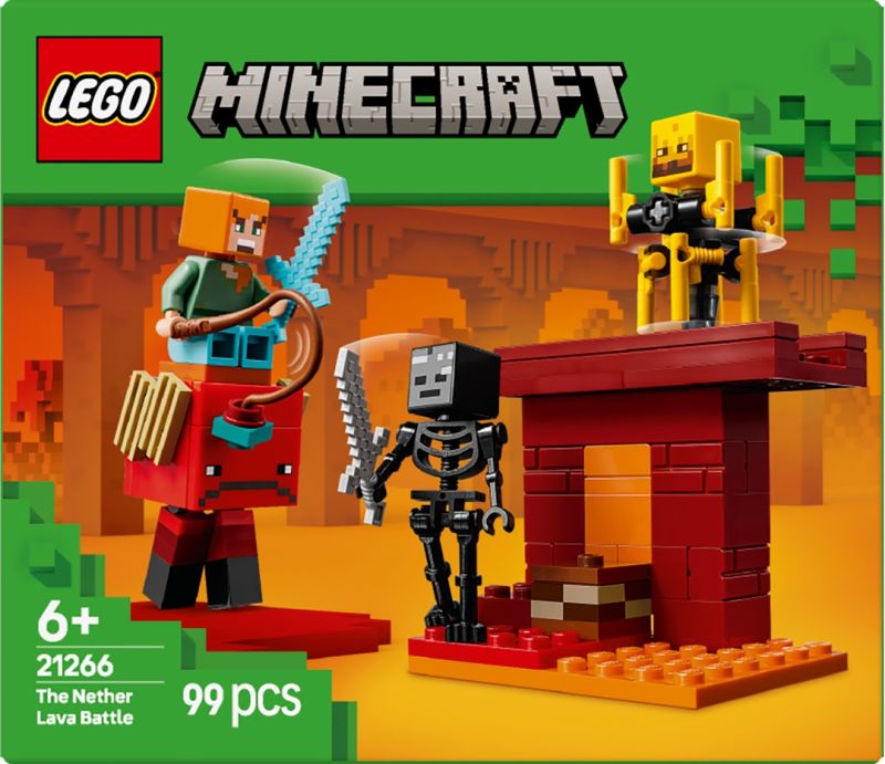 LEGO® Minecraft™ 21266 Das Lava-Duell im Nether