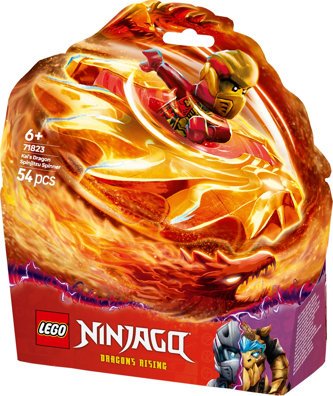 LEGO® NINJAGO® Kais Drachen-Spinjitzu-Spinner 71823 