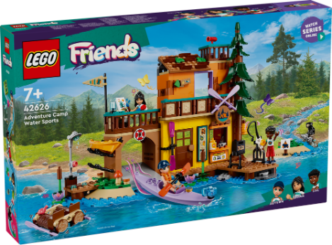 LEGO, 42626, Friends, Abenteuercamp, mit, Kayak, Person, Wasser