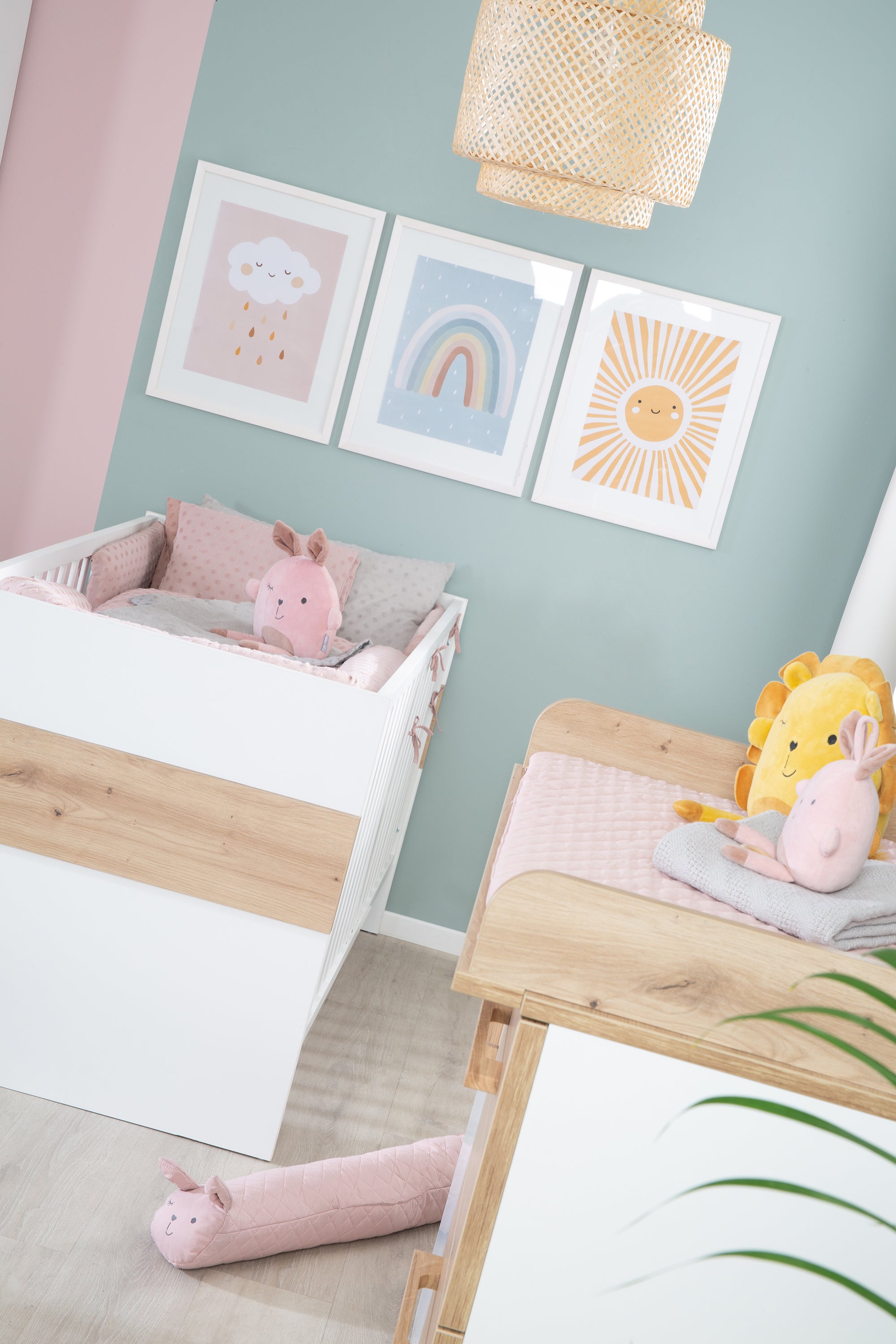 Roba 1911848 Kombi-Kinderbett 70x140 cm Lion weiß - Bild 11 Roba 1911848 Kombi-Kinderbett 70x140 cm Lion weiß - Produktbild 11