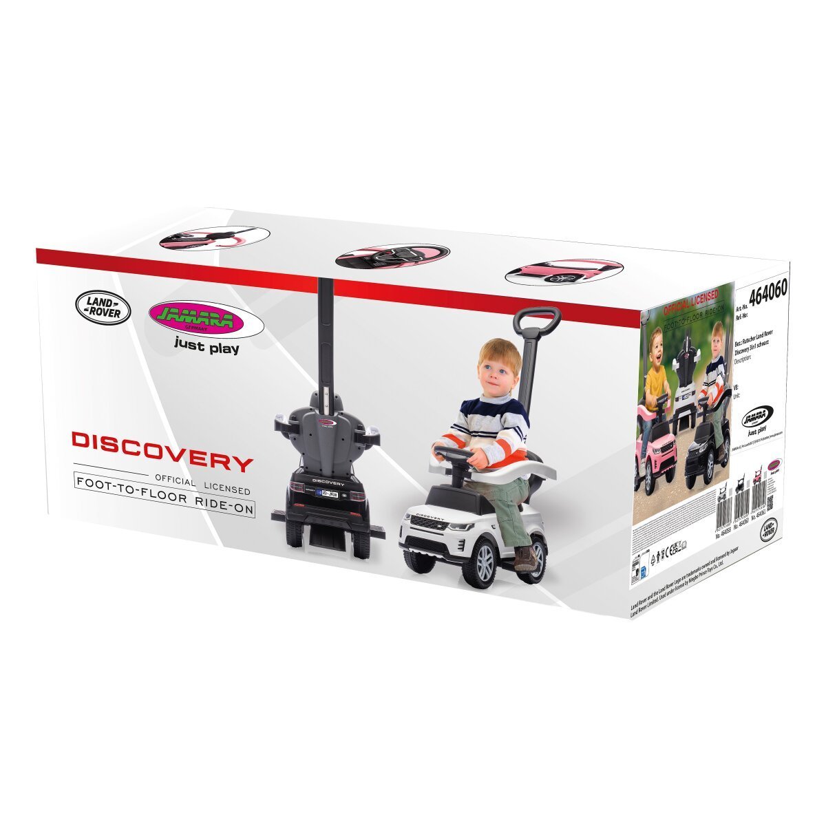 JAMARA Rutscher Land Rover Discovery schwarz 3in1 ab 12 Monaten JAMARA Rutscher Land Rover Discovery schwarz 3in1 ab 12 Monaten