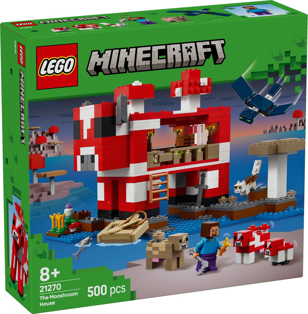 LEGO® Minecraft™ 21270 Das Pilzkuh-Haus LEGO® Minecraft™ 21270 Das Pilzkuh-Haus