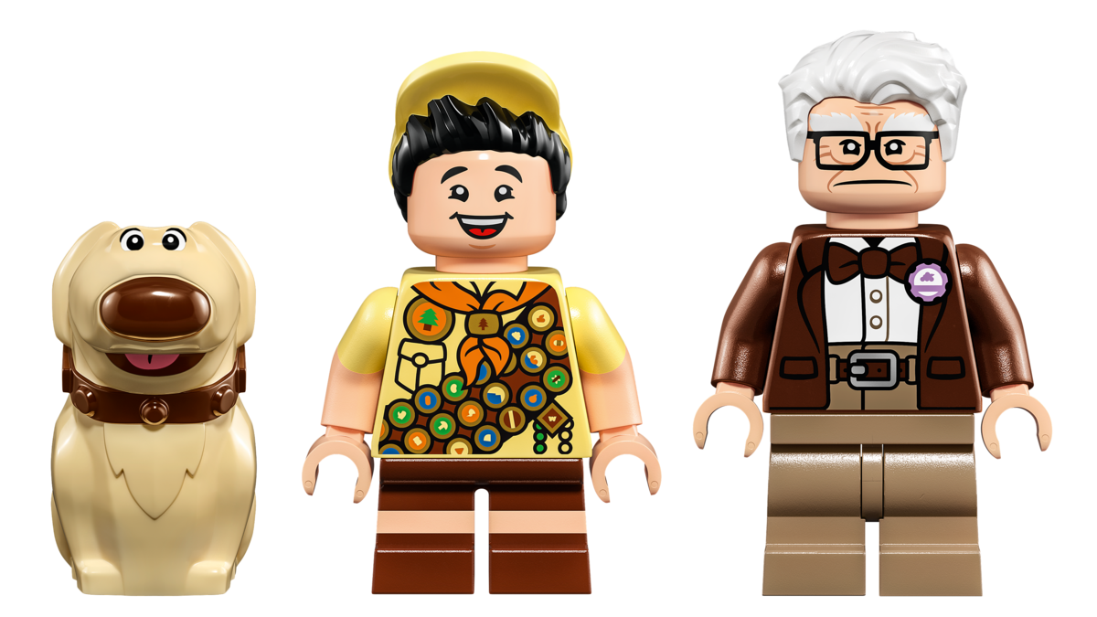 LEGO® Disney Carls Haus aus „Oben“ 43217 Person, Baby, Gesicht, Kopf