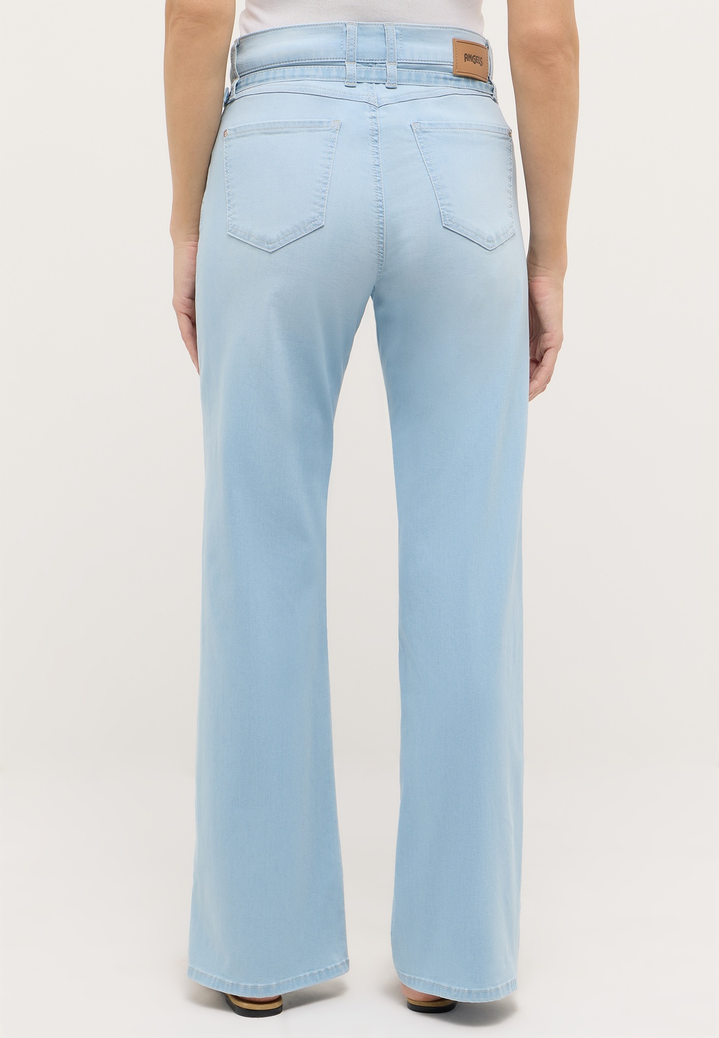 ANGELS 332256530 Damen Jeans Liz City Wide Leg - Hellblau ANGELS 332256530 Damen Jeans Liz City Wide Leg - Hellblau