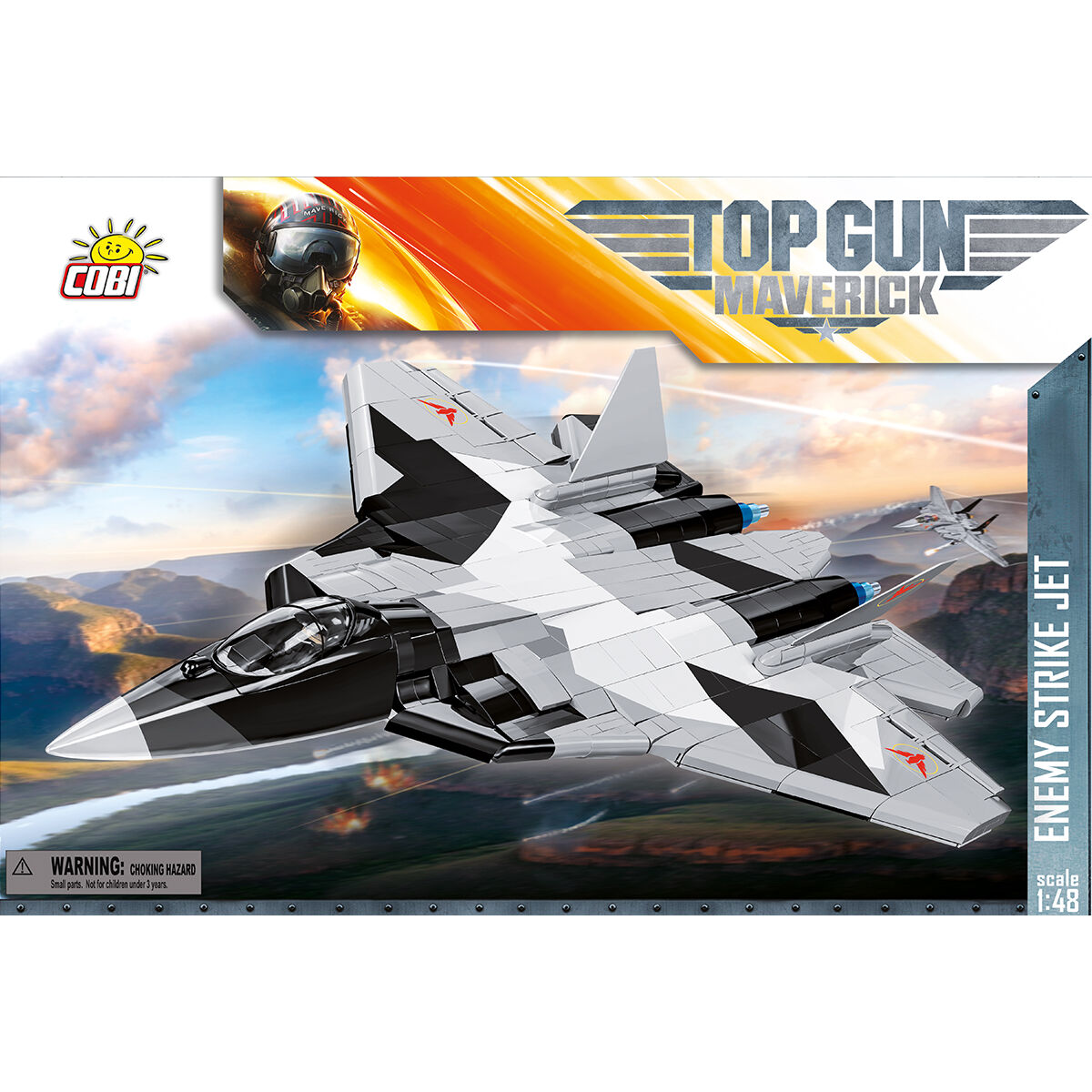 COBI 5921 - TOP GUN Maverick - ENEMY STRIKE JET - Bild 3 COBI 5921 - TOP GUN Maverick - ENEMY STRIKE JET - Bild 3