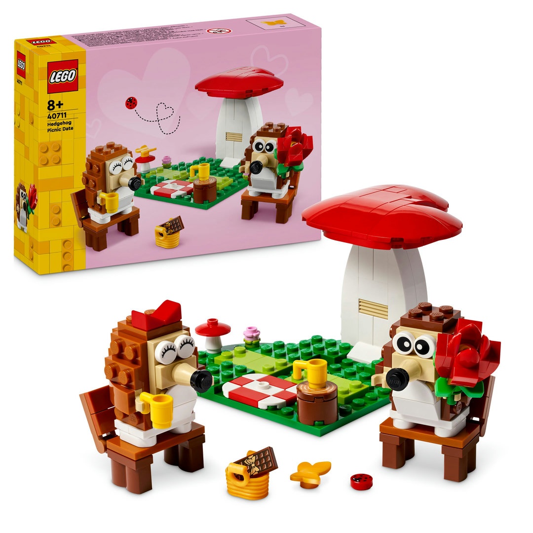 LEGO® Icons 40711 Igel und ihr Picknick-Date