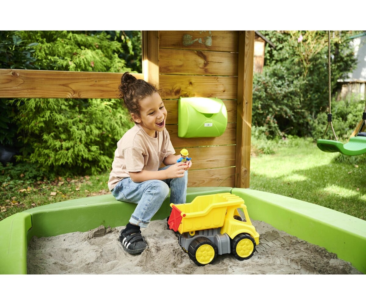 BIG Power Worker Midi Kipper (800054836) Gras, Innenarchitektur, Person, Sitzend, Rasen