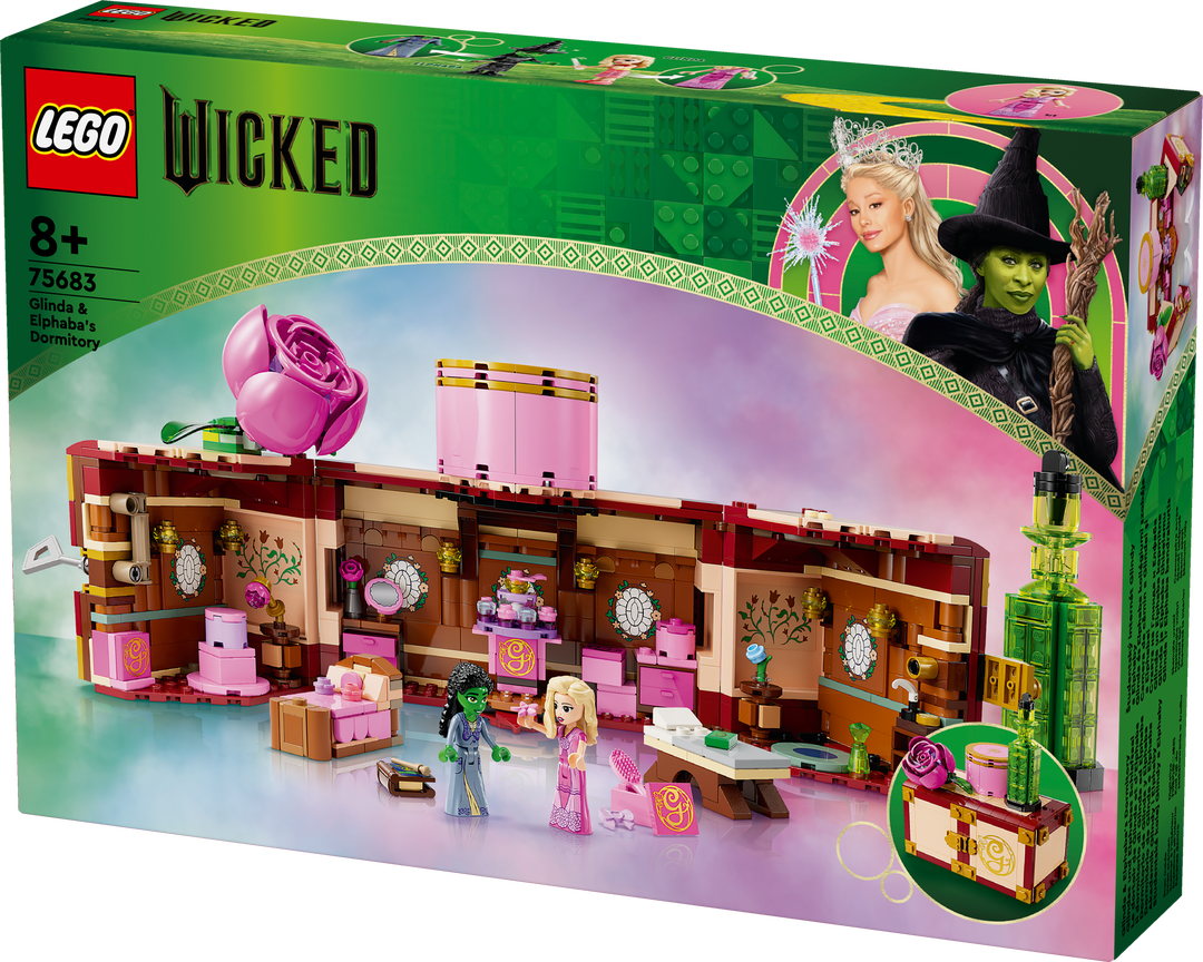 LEGO® Wicked Glindas und Elphabas Schlafsaal 75683 Erwachsener, Weiblich, Person, Frau