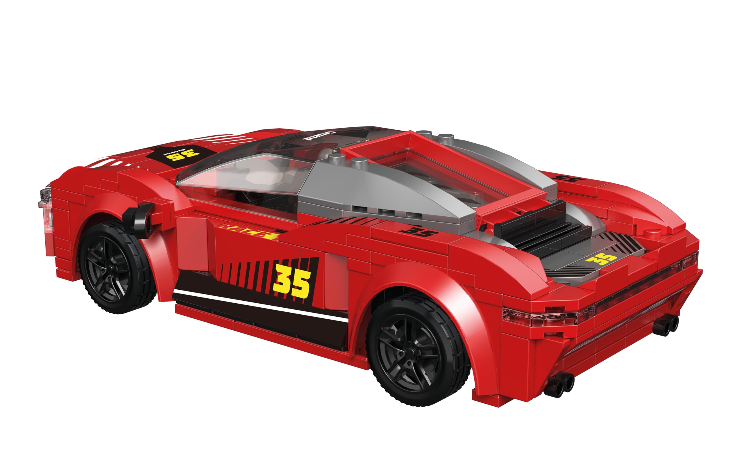 Carrera RC Construction Racer mit 318 Bausteinen & 2,4GHz 370200010 Auto, Coupé, Sportwagen, Rad, Sprach