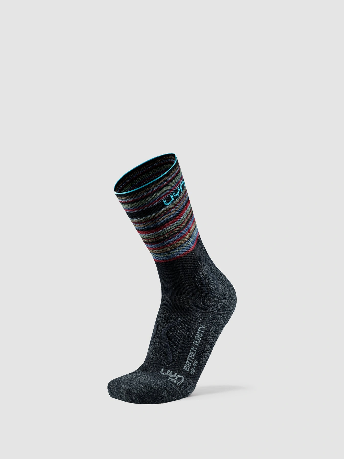 UYN Damen Trekkingsocken Biotrek Heavy Duty S100338B857 - Schwarz/Mehrfarbig GR. 35/36 UYN Damen Trekkingsocken Biotrek Heavy Duty S100338B857 - Schwarz/Mehrfarbig GR. 35/36