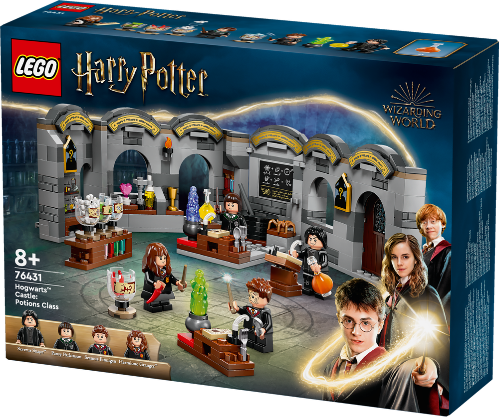 LEGO® Harry Potter™ Schloss Hogwarts™: Zaubertrankunterricht 76431 Person, Werbung, Plakat, Gesicht, Kopf