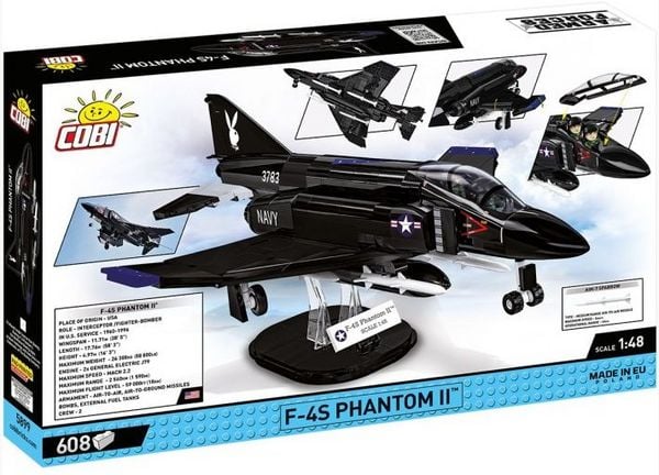 Cobi 5899 F-4S Phantom II™ Scale 1:48 Flugzeug, Jet, Kampfflugzeug, Bomber