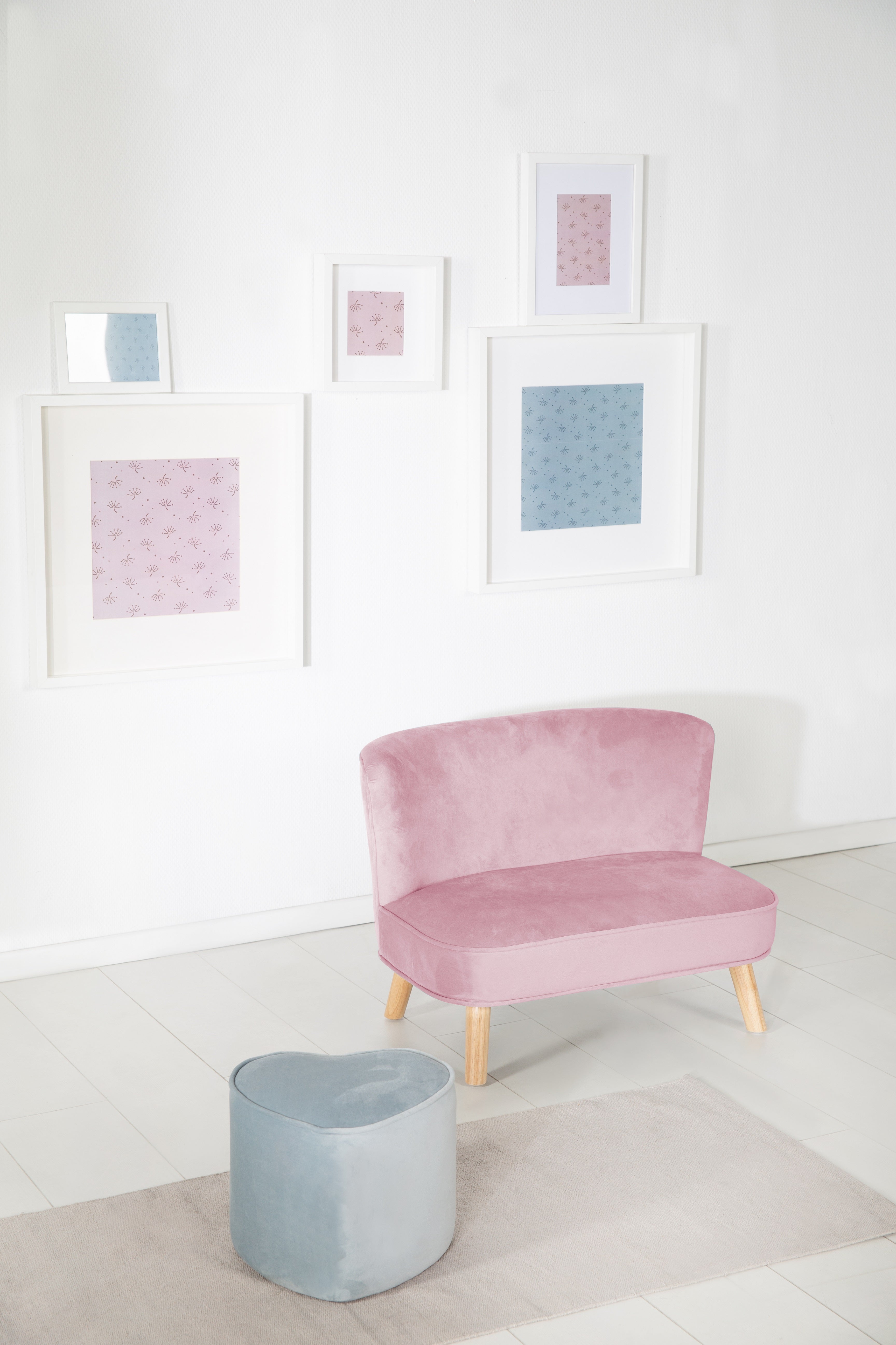 Roba 450110MA Kindersofa mauve – Spielmöbel - Bild 3 Roba 450110MA Kindersofa mauve – Spielmöbel - Produktbild 3