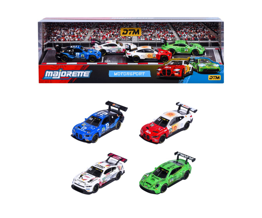 Majorette Motorsport DTM 4 pieces Giftpack