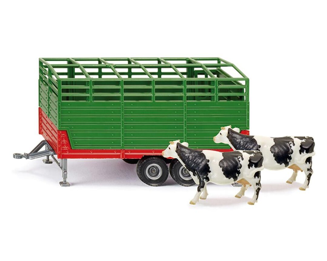 Siku Viehanhänger Siku, Viehanhänger, Rinder, Kuh, Säugetier, Maschine, Rad