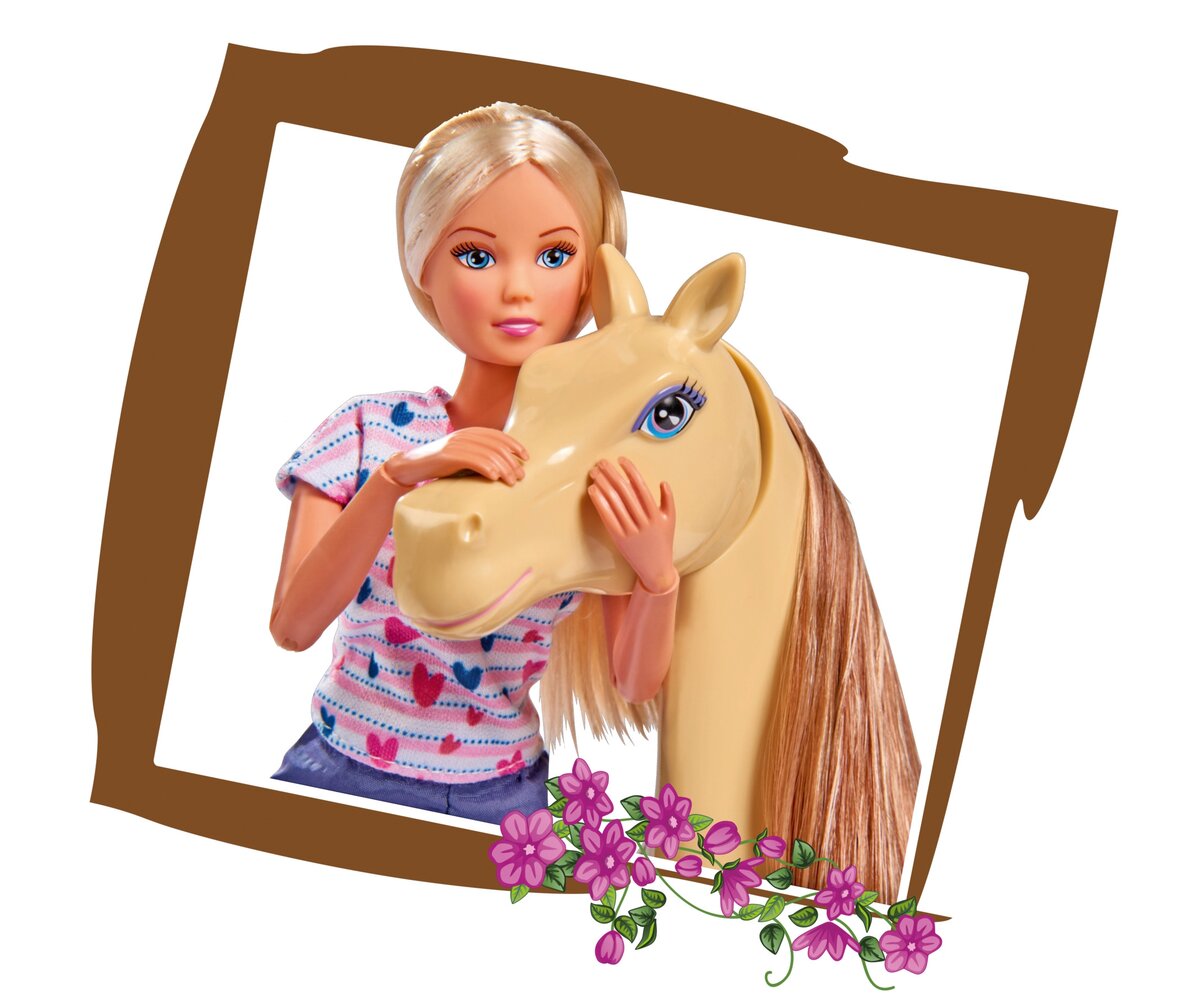 Steffi LOVE Riding Tour 105730939 Figur, Puppe, Spielzeug, Gesicht, Person