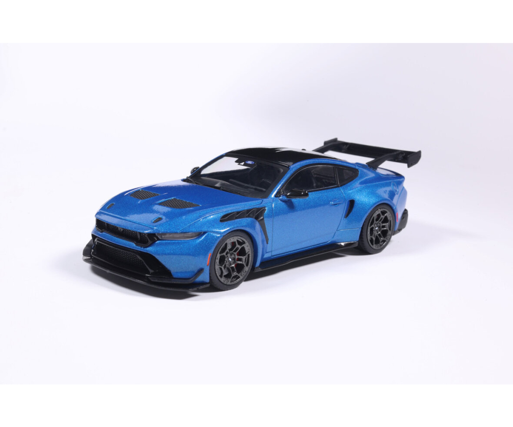Solido 1:43 Ford Mustang GTD Indulgent blau