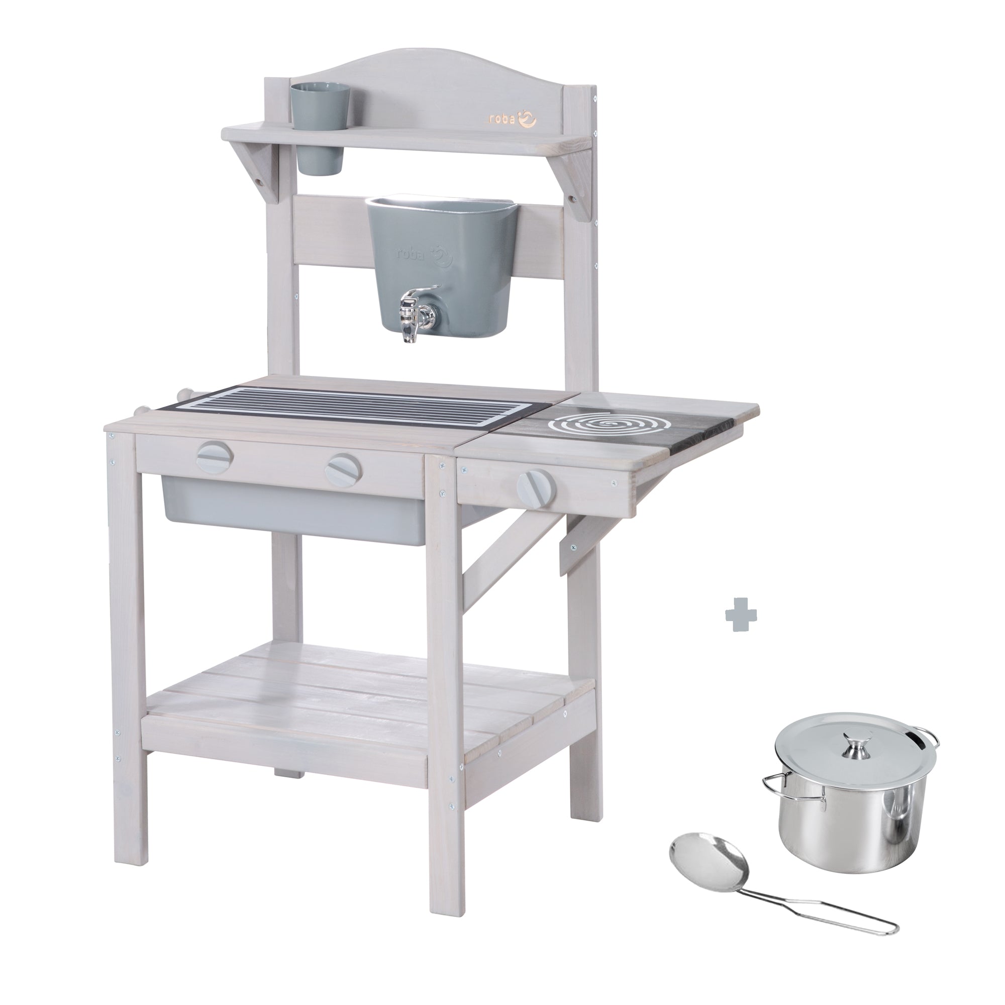 Roba 457011GAZU Outdoorküche grau – Outdoor FSC - Bild 1 Roba 457011GAZU Outdoorküche grau – Outdoor FSC - grau - Outdoor FSC - Produktbild 1