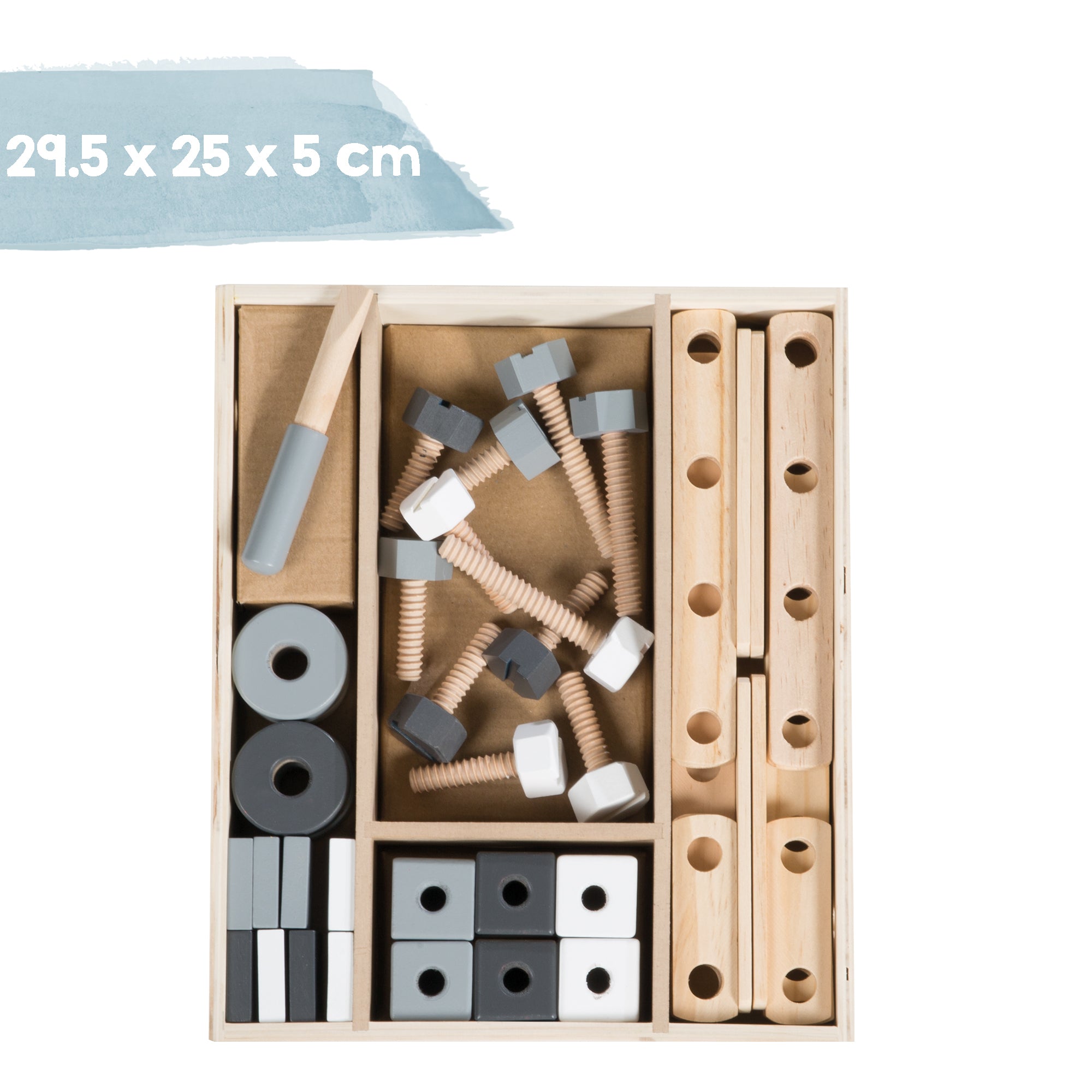 Roba 97213 Holzbaukasten natur lackiert – Rollenspiel - Bild 14 Roba 97213 Holzbaukasten natur lackiert – Rollenspiel - Produktbild 14