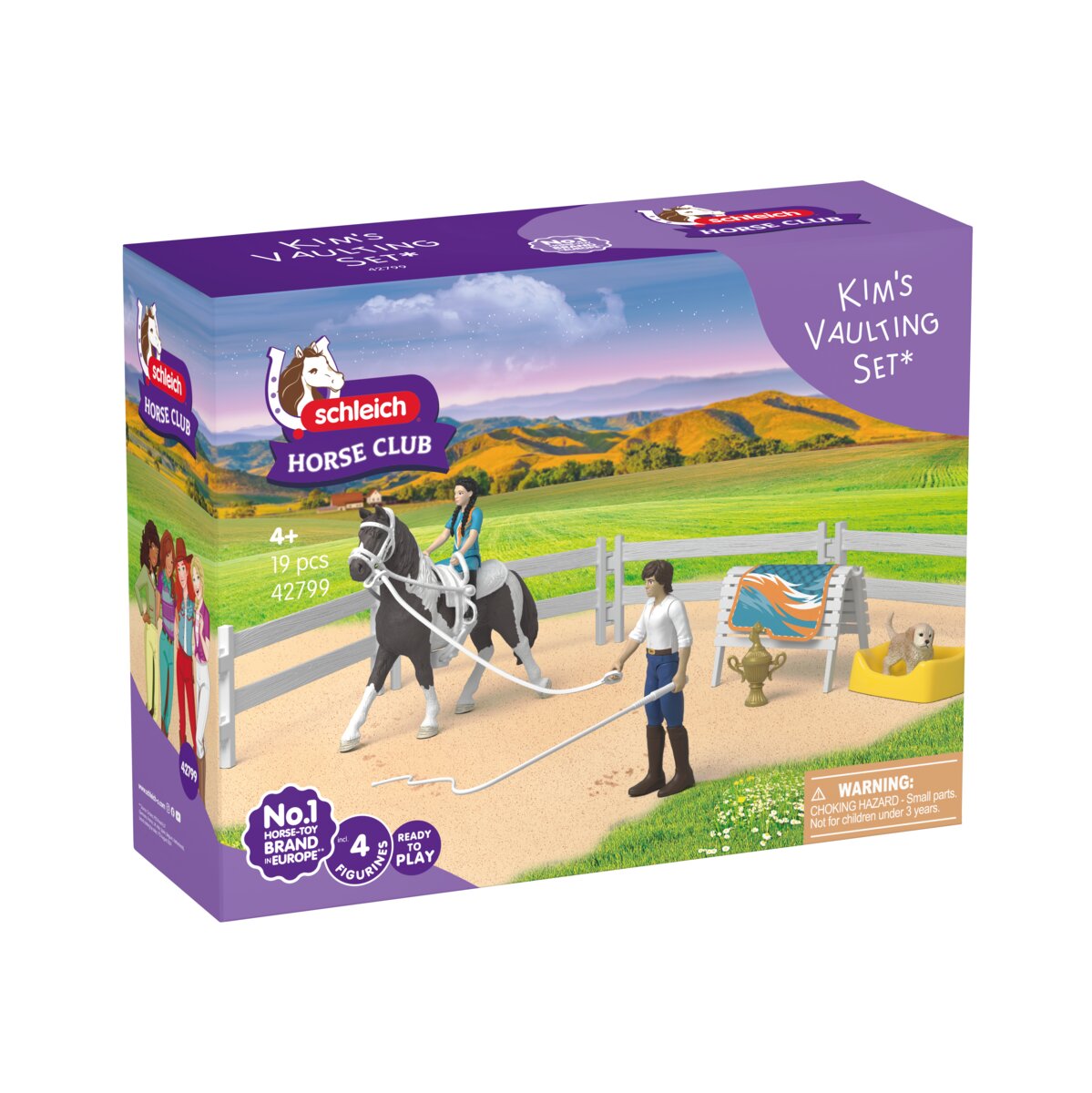 SchleichÂ® Kim's Voltigier Set