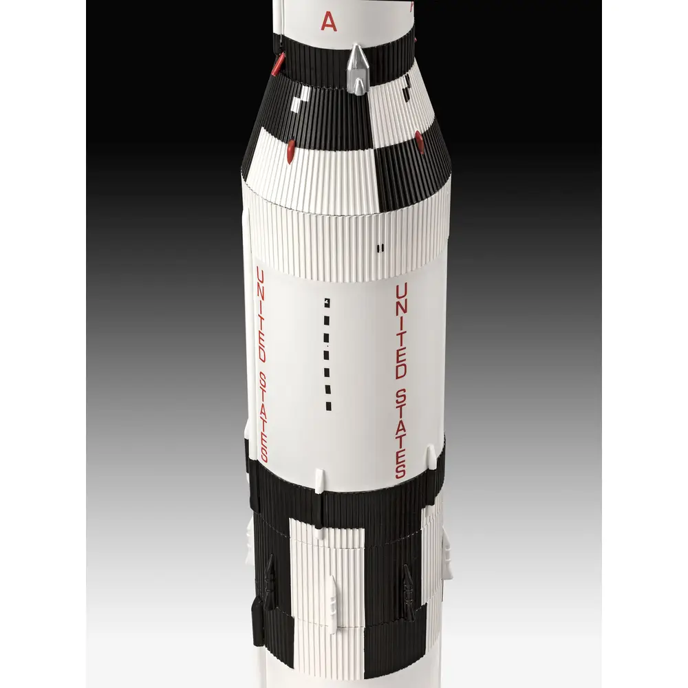 Revell 03704 Millennium Apollo 11 Saturn V Rocket, Revell Modellbausatz mit Basiszubehör Revell 03704 Millennium Apollo 11 Saturn V Rocket, Revell Modellbausatz mit Basiszubehör