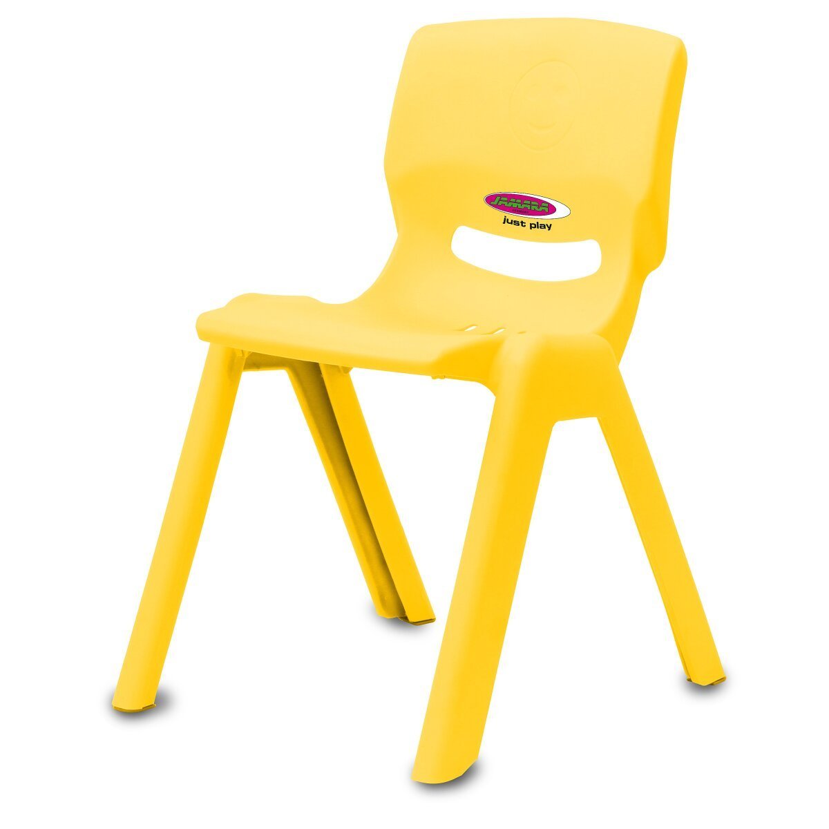 JAMARA Kinderstuhl Smiley bis 100 KG gelb
