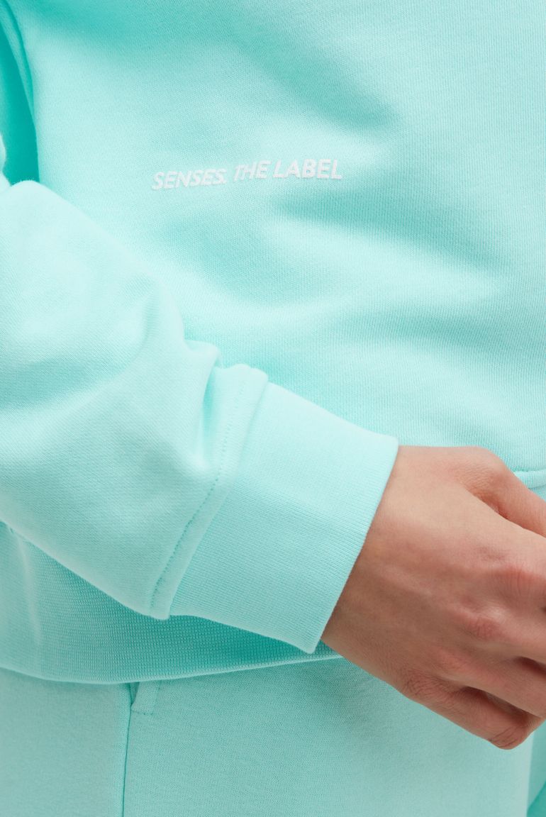 SENSES 2602396911 Pullover SU: RI mit Print, Damen, Türkis SENSES 2602396911 Pullover SU: RI mit Print, Damen, Türkis