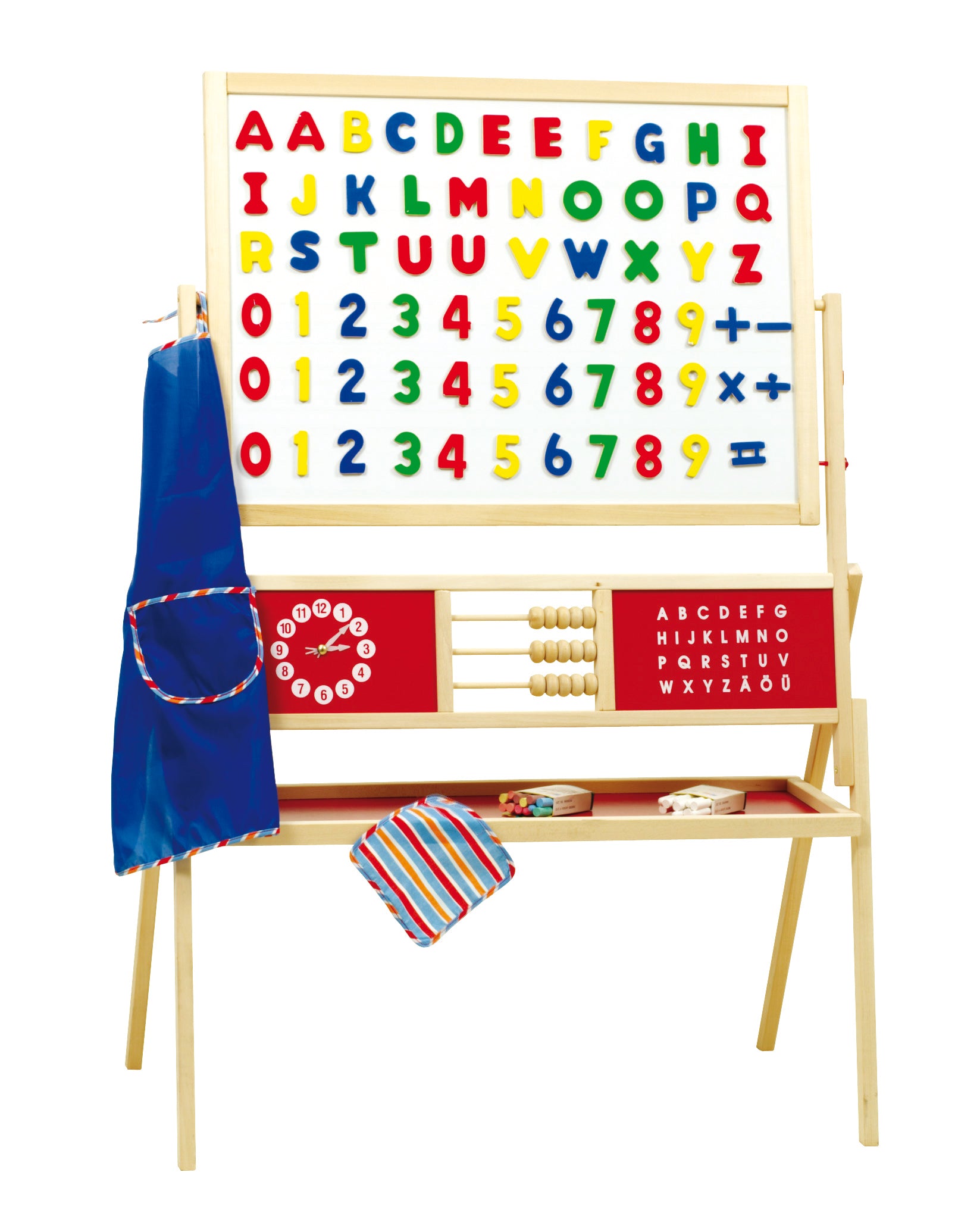 Roba 7025ZU Standtafel natur, magnetisch rot – Tafeln - Bild 1 Roba 7025ZU Standtafel natur, magnetisch rot – Tafeln - rot - Tafeln - Produktbild 1
