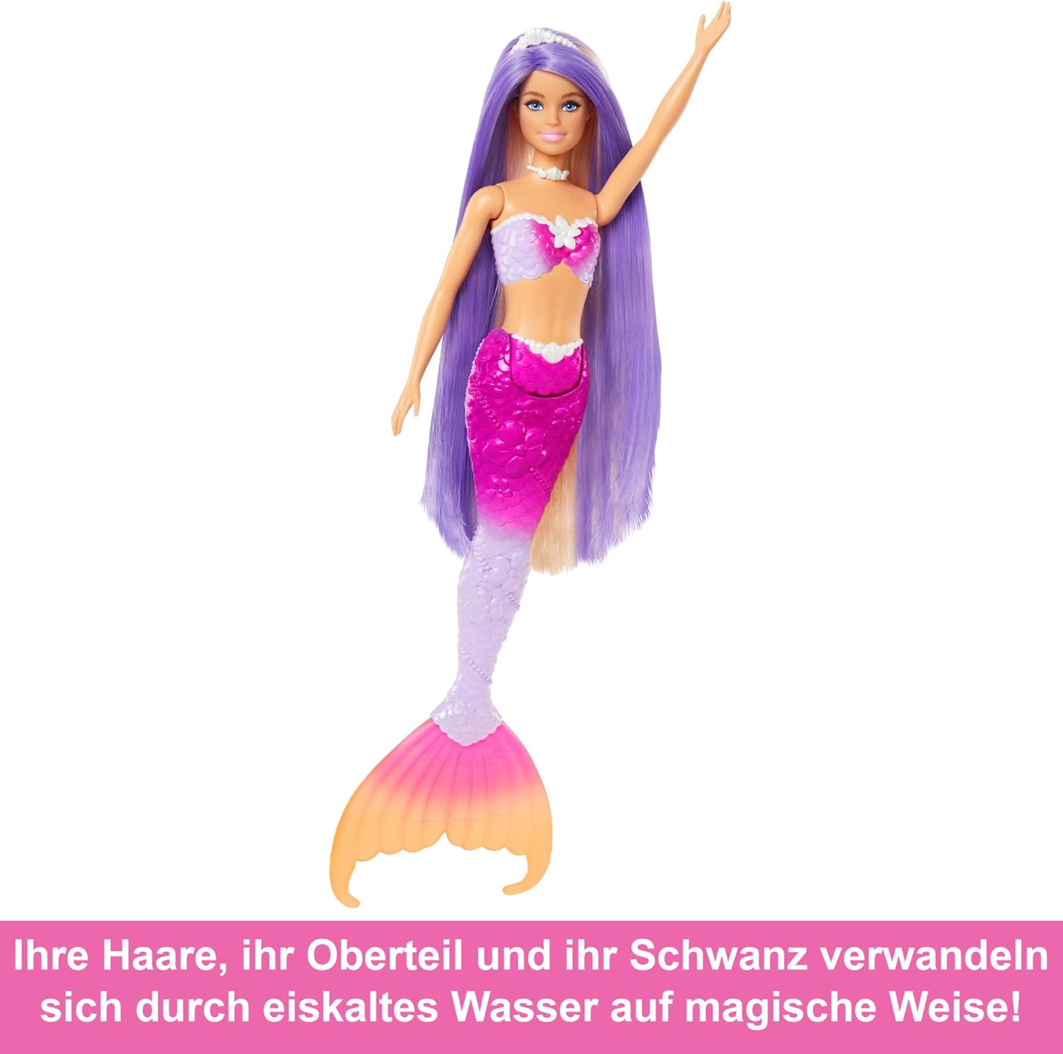 Mermaids New Feature Mermaid mit Farbwechsel HRP97 Puppe, Spielzeug, Figur, Person, Barbie