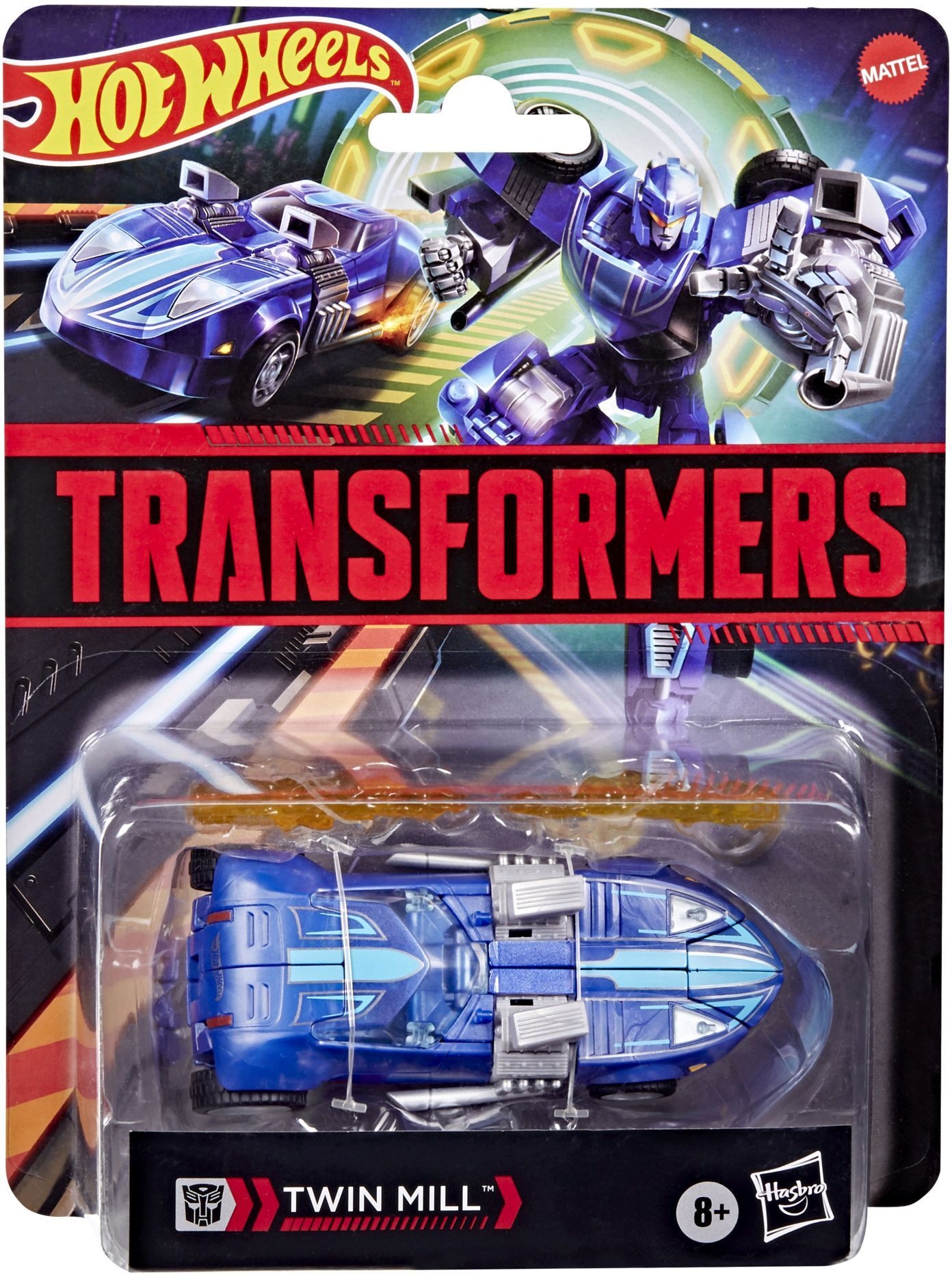 Transformers Collaborative Hot Wheels X Transformers Twin Millä - Hasbro - HASBRO G11805X0 Produktfoto - Hasbro - Transformers Collaborative Hot Wheels X Transformers Twin Millä - Modell HASBRO G11805X0