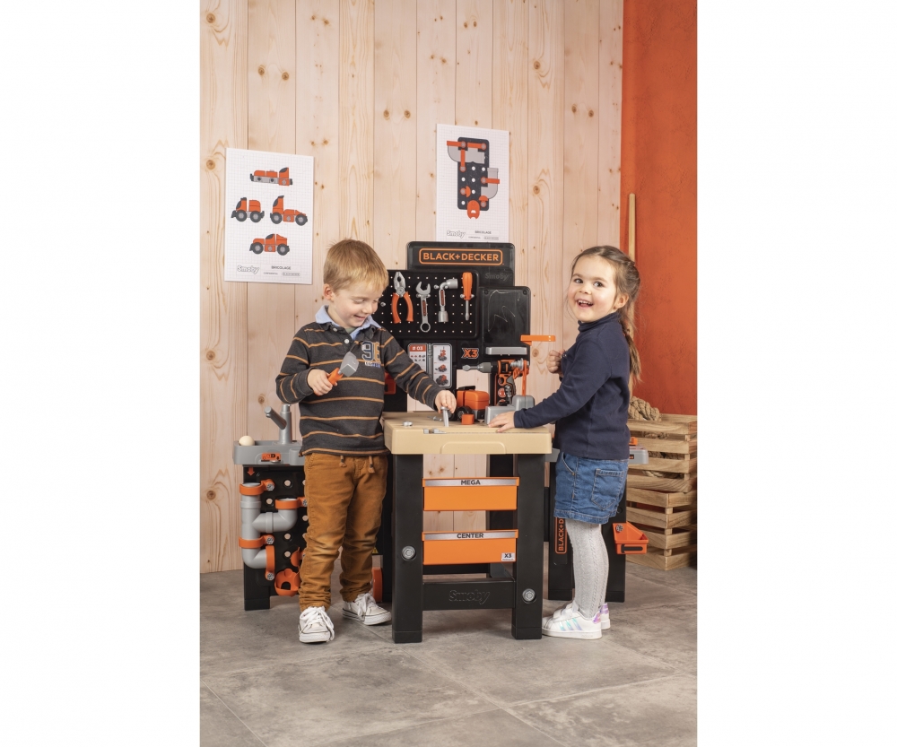 Smoby Smoby Black+Decker Werkbank Mega Center