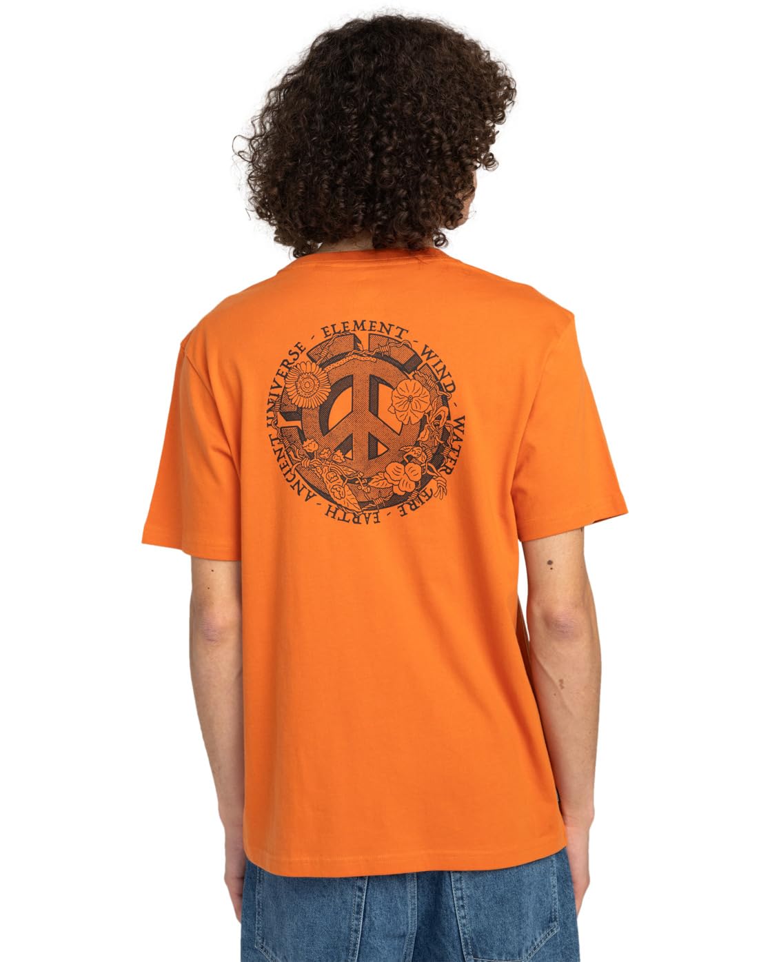 Element Ancient Universe – T-Shirt für Männer, Orange GR. L Element Ancient Universe – T-Shirt für Männer, Orange GR. L
